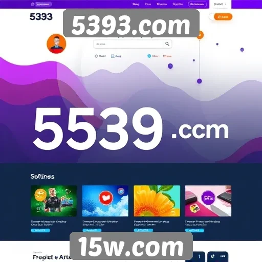 Acessibilidade e interface do site 5393.com